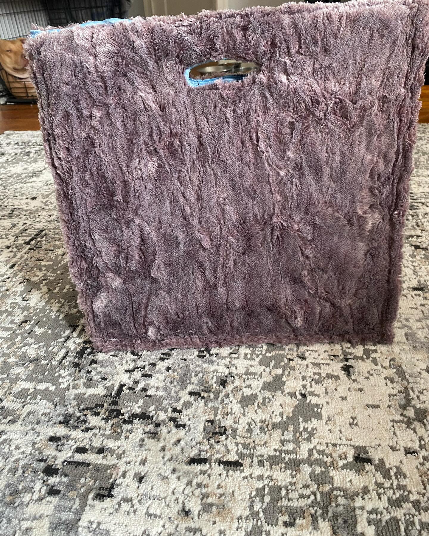 Von-Garde Purple Fuzzy Tote